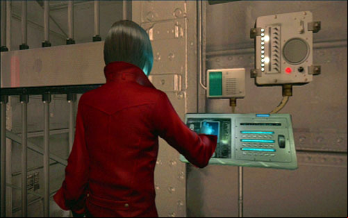 On the other side of the room youll find a door - Chapter 1 - Ship Corridors | Adas campaign - Adas campaign - Resident Evil 6 Game Guide