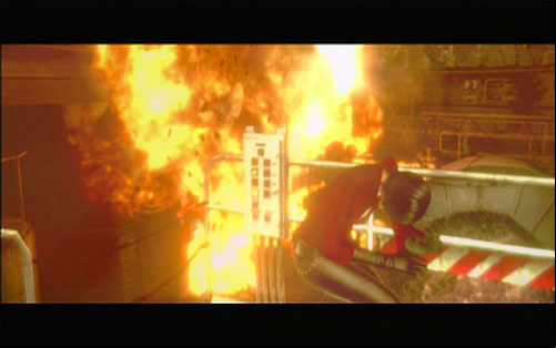 Climb it up and kill all enemies there - Chapter 1 - Ship Corridors | Adas campaign - Adas campaign - Resident Evil 6 Game Guide