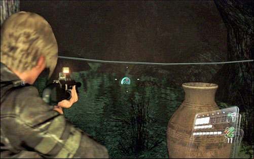 Youll find the emblem behind the railing - Chapter II | Emblems - Leon - Emblems - Leon - Resident Evil 6 Game Guide