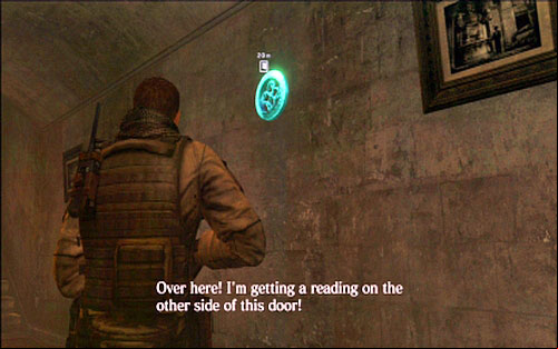 There is an emblem on the wall - Chapter II | Emblems - Chris - Emblems - Chris - Resident Evil 6 Game Guide