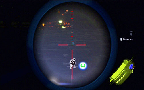 From there you should see a smaller ship with two searchlights - Chapter IV | Emblems - Chris - Emblems - Chris - Resident Evil 6 Game Guide
