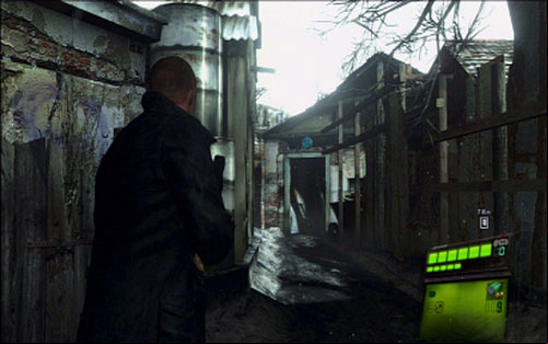 At the end youll find an entrance to the building with first emblem - Chapter I | Emblems - Jake - Emblems - Jake - Resident Evil 6 Game Guide