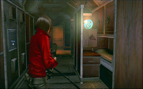 You have to go up the stairs and look right - Chapter I | Emblems - Ada Wong - Emblems - Ada Wong - Resident Evil 6 Game Guide