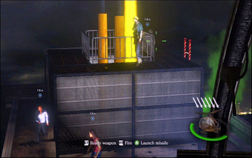 After the fight with Dino-Simmons you will be flying by three rooftops - Chapter V | Emblems - Ada Wong - Emblems - Ada Wong - Resident Evil 6 Game Guide