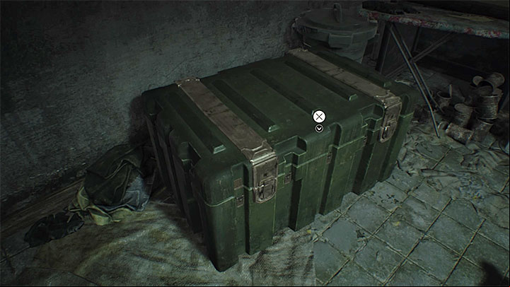 Chests are located in certain rooms with the save feature. - Resident Evil 7: Trophy/Achievement Guide - Trophy Guide / Achievement Guide - Resident Evil 7 Guide, Walkthrough