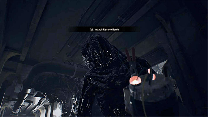 Requirement: Kill an enemy by attaching a remote bomb to his body and detonating it - Resident Evil 7: Trophy/Achievement Guide - Trophy Guide / Achievement Guide - Resident Evil 7 Guide, Walkthrough