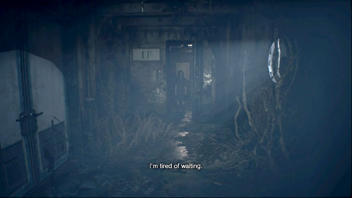 Eveline will lock herself up - youll need a fuse to open the door - Resident Evil 7: Wrecked Ship walktrough - Resident Evil VII Walkthrough - Resident Evil 7 Guide, Walkthrough
