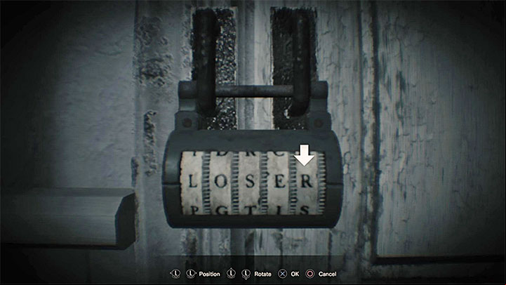 Step 17) Return to the room with the balloons and approach the left locked door - Resident Evil 7: Out Before Dessert - Trophy/Achievement Guide - Trophy Guide / Achievement Guide - Resident Evil 7 Guide, Walkthrough
