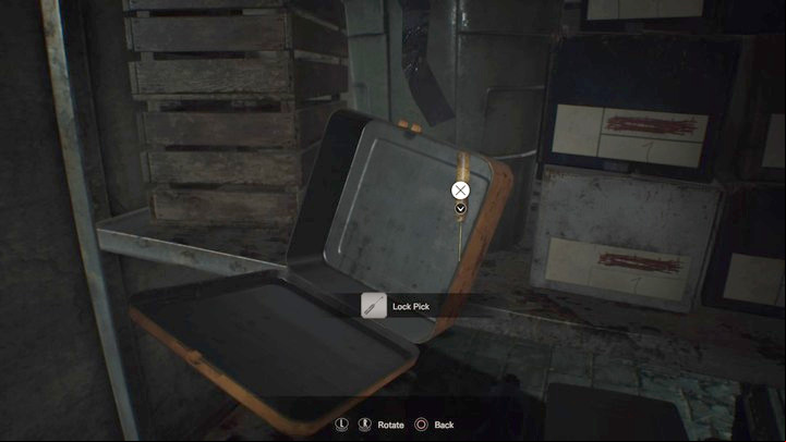 Lockpick - only with its help you can open some locked containers or drawers - Resident Evil 7: Main House: West Wing walktrough - Resident Evil VII Walkthrough - Resident Evil 7 Guide, Walkthrough