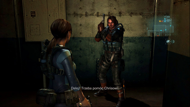 During walking, it may turn out that you dont have enough bullets to kill zombie - Into the Depths - part III - Episode 1 - Resident Evil: Revelations - Game Guide and Walkthrough