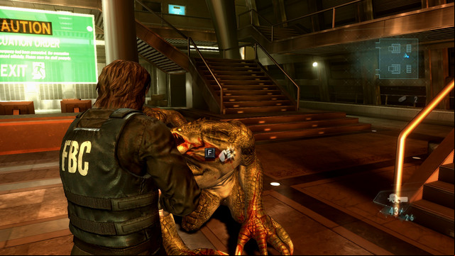 To save ammo, you can finish enemies off with fists - Ghosts of Veltro - part I - Episode 3 - Resident Evil: Revelations - Game Guide and Walkthrough