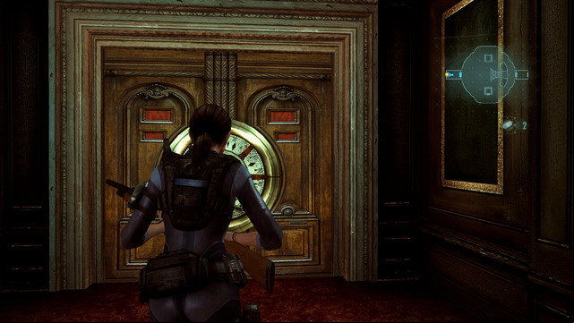 Go through it, collect ammo and then enter the corridor on right - Ghosts of Veltro - part II - Episode 3 - Resident Evil: Revelations - Game Guide and Walkthrough