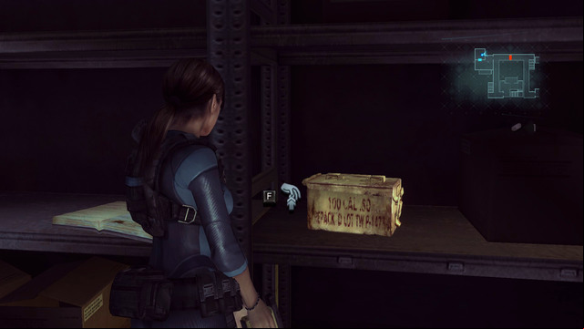 Pick up also nearby herb and ammo - Ghosts of Veltro - part II - Episode 3 - Resident Evil: Revelations - Game Guide and Walkthrough