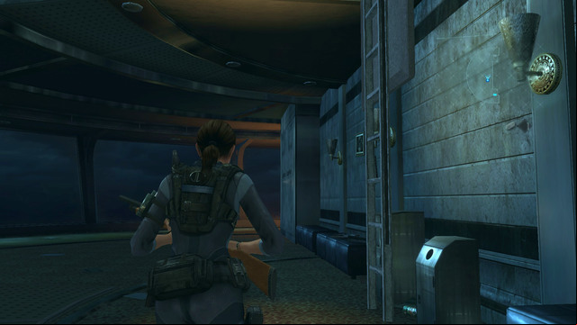 Repeat evasion until the beast is dead - Cat and Mouse - part II - Episode 6 - Resident Evil: Revelations - Game Guide and Walkthrough