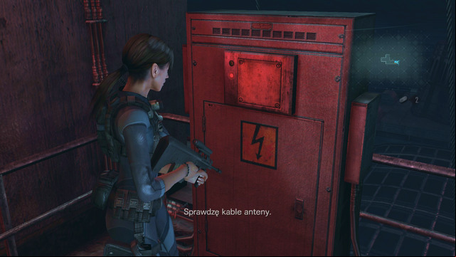 On the board you find another control - Cat and Mouse - part II - Episode 6 - Resident Evil: Revelations - Game Guide and Walkthrough
