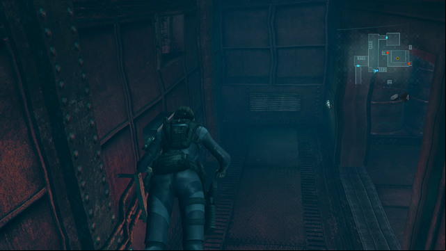 Then you have to head forward, breathing when you can and avoiding swimming monsters - All on the Line - part I - Episode 8 - Resident Evil: Revelations - Game Guide and Walkthrough