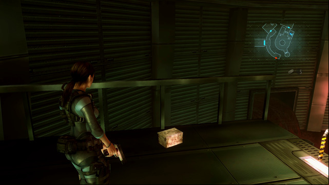 When Chris takes care of supercomputer, search the area carefully and pick up all necessary items - No Exit - part II - Episode 9 - Resident Evil: Revelations - Game Guide and Walkthrough