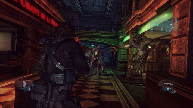 Before you get there, youll fight few groups of mutants - Tangled Webs - part I - Episode 10 - Resident Evil: Revelations - Game Guide and Walkthrough
