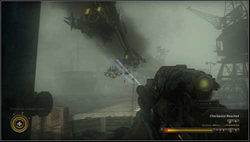 When you free yourself it will be calm for a moment - Chapter 5 - p. 2 - Walkthrough - Resistance 3 - Game Guide and Walkthrough