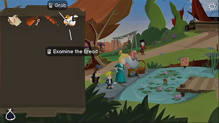 You can now steal the Bread - Return to Monkey Island: Prelude - walkthrough - Prelude - An Unexpected Story Begins - Return to Monkey Island Walkthrough