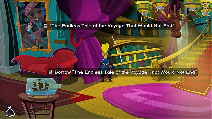 Once inside, you will meet the governor - Carla - Return to Monkey Island: Get a mop - walkthrough - Part 1 - A Friendly Place - Return to Monkey Island Walkthrough