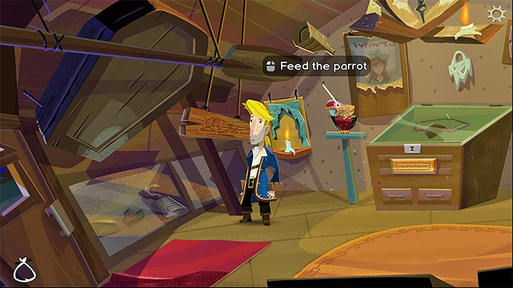 Go back to the museum - you have to steal the Eyepatch - Return to Monkey Island: Get a disguise - walkthrough - Part 1 - A Friendly Place - Return to Monkey Island Walkthrough