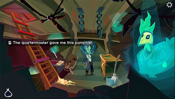 During the conversation, talk about changing her mind, and you will find out that Iron Rose needs inspiration - Return to Monkey Island: Get a unanimous vote - walkthrough - Part 2 - A Dangerous Journey - Return to Monkey Island Walkthrough