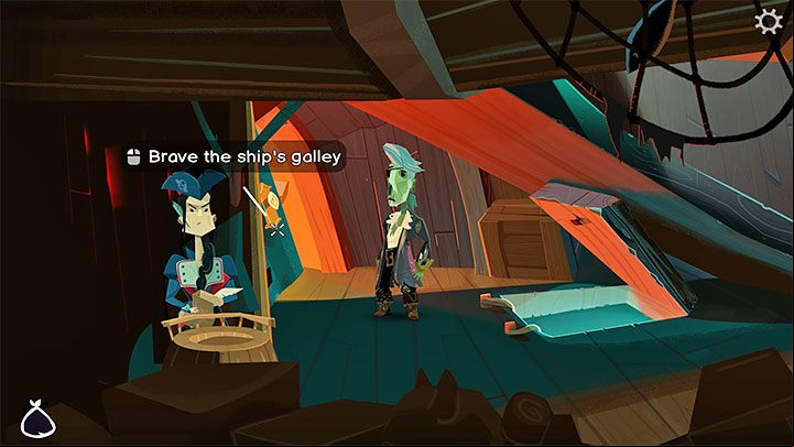 Putra can be found in the Galley - Return to Monkey Island: Get a unanimous vote - walkthrough - Part 2 - A Dangerous Journey - Return to Monkey Island Walkthrough