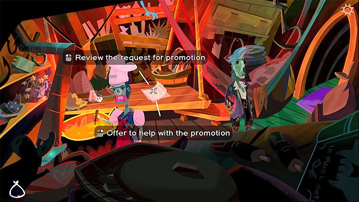 Take the Request for Promotion from the kitchen table - Return to Monkey Island: Get a unanimous vote - walkthrough - Part 2 - A Dangerous Journey - Return to Monkey Island Walkthrough