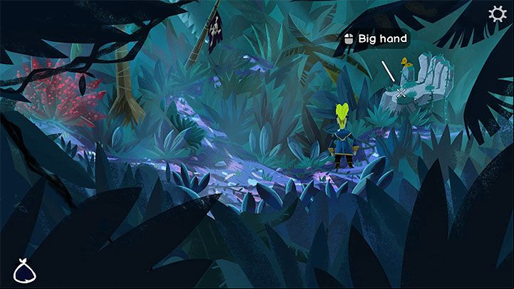 In each new location you visit, you must read the next clue on the map to recognize the correct path - Return to Monkey Island: Follow LeChucks map to the Secret - walkthrough - Part 3 - Return to Monkey Island - Return to Monkey Island Walkthrough