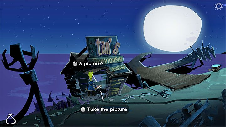 Return to the ship and travel to Melee Island - to get there you need to revisit Shipyard again, i - Return to Monkey Island: Bella Fishers Golden Key - walkthrough, solution - Part 4 - Things Get Complicated - Return to Monkey Island Walkthrough