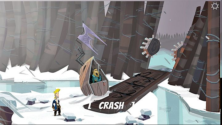 Go back to the Ice Quarry on Brrr Muda Island - Return to Monkey Island: Bella Fishers Golden Key - walkthrough, solution - Part 4 - Things Get Complicated - Return to Monkey Island Walkthrough