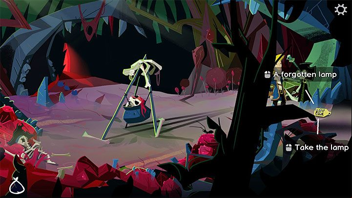 Go right and you will find a Lamp - Return to Monkey Island: Terror Island Golden Key - walkthrough - Part 4 - Things Get Complicated - Return to Monkey Island Walkthrough