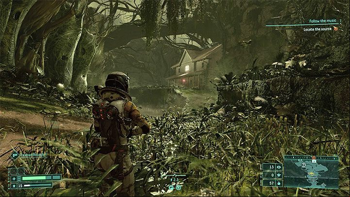 In the following cycles, we can repeatedly come across Selene's house in the Overgrown Ruins - Returnal: Home - how to get inside? - Exploration - Returnal Guide