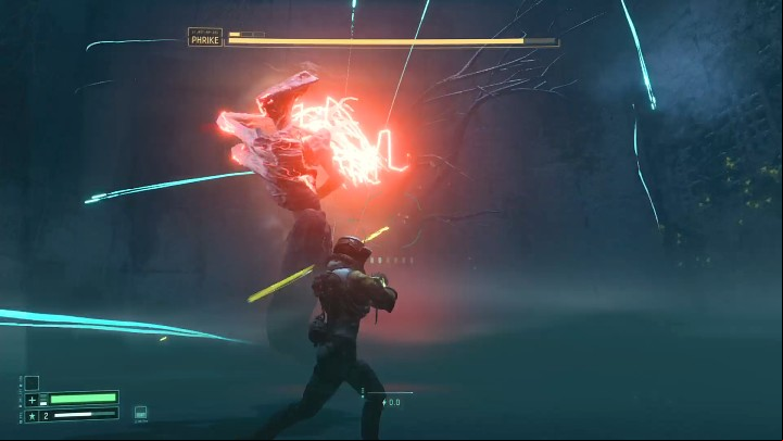 In this phase, Phrike is much more likely to melee attacks and can charge to Selene twice in a row - be prepared to perform two doges at the right time (before hit) - Return: Phrike boss - how to beat? - Bosses - Returnal Guide