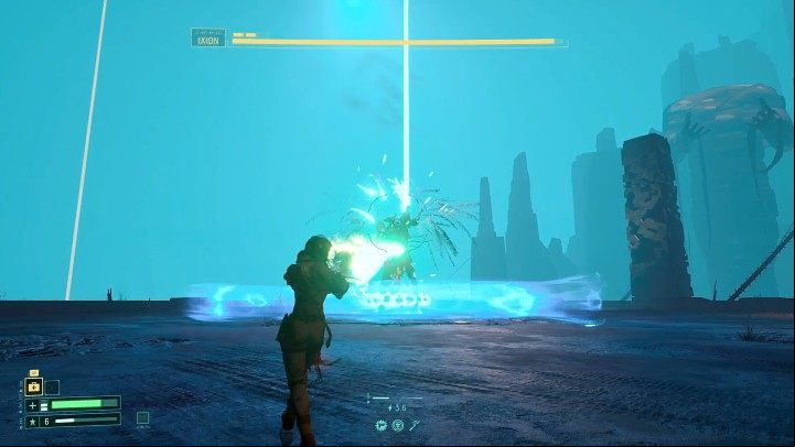 When the fight begins, Ixion will stand in the middle of the arena and he' - Returnal: Ixion - boss, how to defeat? - Bosses - Returnal Guide