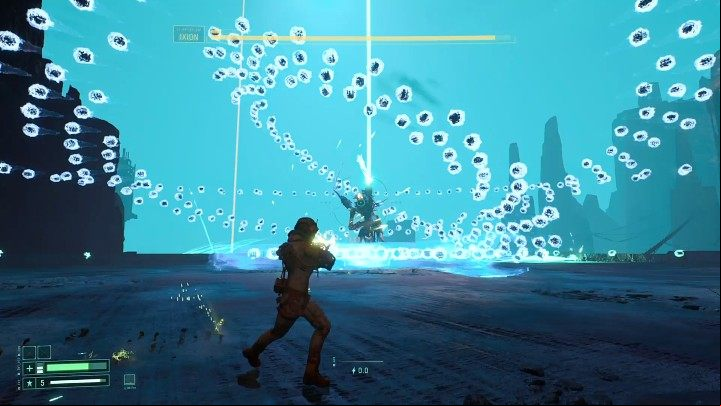 The last phase of the duel will begin in the same way as the second phase, but the sequences of orbs fired by Ixion will be much more complicated and you need to be very careful not to take damage - Returnal: Ixion - boss, how to defeat? - Bosses - Returnal Guide
