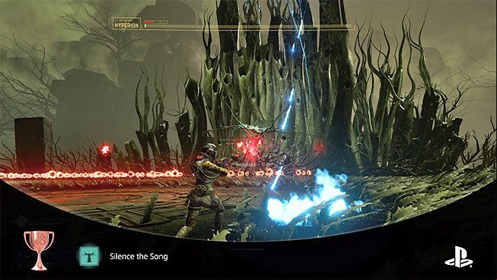Upon defeat, the boss will drop 5 Ether and a Fractured Key (lying on the ground in the grass), which can be used in the Echoing Ruins to unlock access to the 5th biome - the Fractured Wastes - Return: Hyperion - boss, how to defeat? - Bosses - Returnal Guide