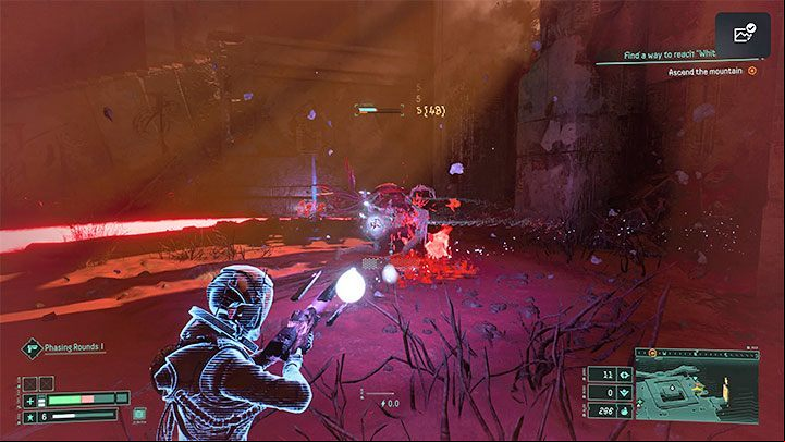 Another strong ability of the Severed is the long jump - Returnal: Severed - how to defeat enemies? - Combat - Returnal Guide