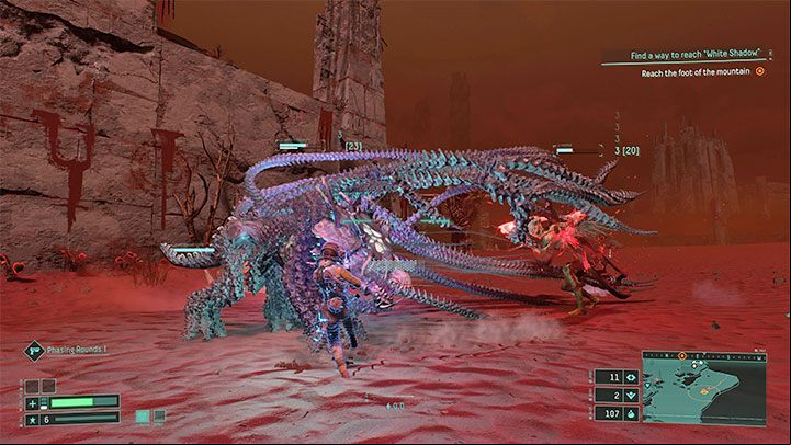 While exploring the game world, in addition to regular enemies, we may encounter opponents who are especially strong and we must be aware that fighting them is much more demanding - Return: Death - how to die less? - Combat - Returnal Guide
