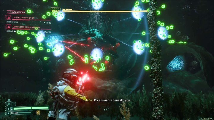 At the end of the Abyssal Scar biome, you will have to face the fifth and final boss of the game Returnal, Ophion - Return: Abyssal Scar - biome - Biomes - Returnal Guide