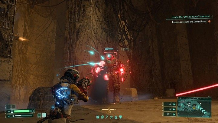 The last and most dangerous opponent, who inhabits the Derelict Citadel, is a large robot Automaton - Returnal: Derelict Citadel - biom - Biomes - Returnal Guide