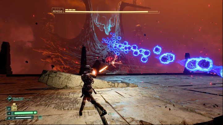 At the end of the Derelict Citadel, you will have to face the third boss in Returnal, Nemesis - Returnal: Derelict Citadel - biom - Biomes - Returnal Guide