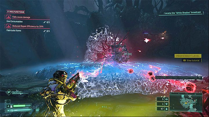 In the game Returnal, we shouldn't feel forced to take part in all of the difficult fights during the gameplay - Returnal: Beginners guide - Basics - Returnal Guide