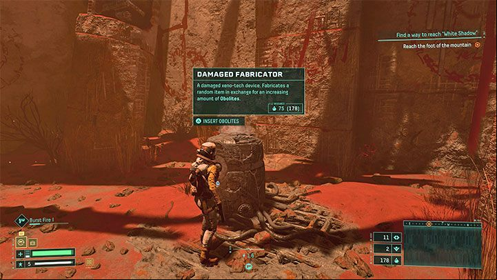 The second variant is defective Fabricators - Returnal: Crafting - Fabricators - Basics - Returnal Guide