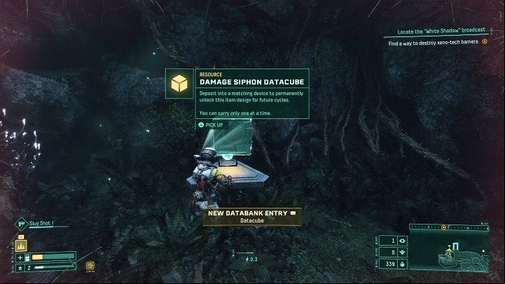 Datacube is one of the mysterious objects in Returnal that you can find in random places when exploring Atropos - Returnal: Datacube - where and why to deliver? - Equipment & Items - Returnal Guide