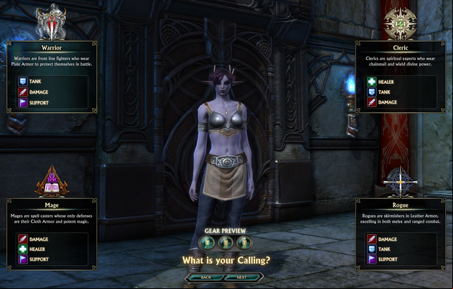 It's time for the most important part of creating a character and that's choosing a class or a so called Calling - Character creation - Choosing a server and creating your character - RIFT - A beginners guide - Game Guide and Walkthrough
