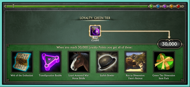 Loyalty Rewards - Free To Play - what changes have been made? - RIFT - A beginners guide - Game Guide and Walkthrough