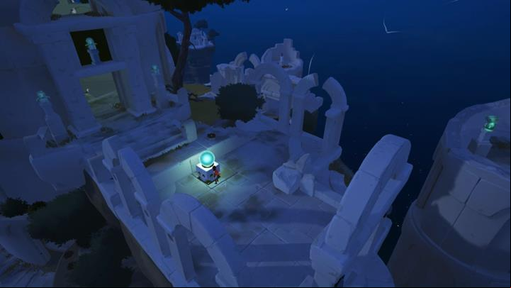 Reveal the hidden figurine and activate it. - Coliseum and the first key | Chapter 1 - Walkthrough - Chapter 1 - Rime Game Guide
