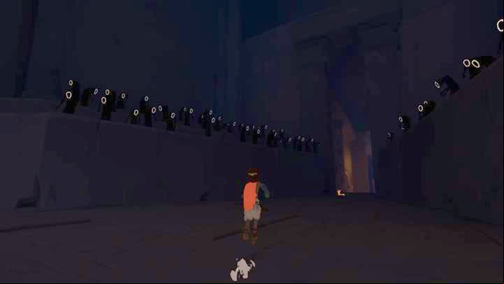 Follow the fox and ignore the creatures. - Meeting the beast and the first mill | Chapter 2 - Walkthrough - Chapter 2 - Rime Game Guide